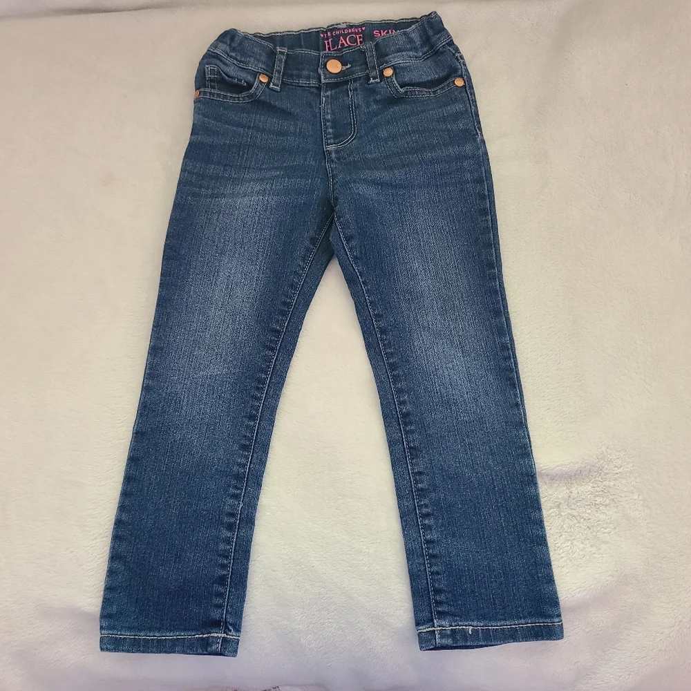 The Children's Place girl skinny blue jean size 4T
